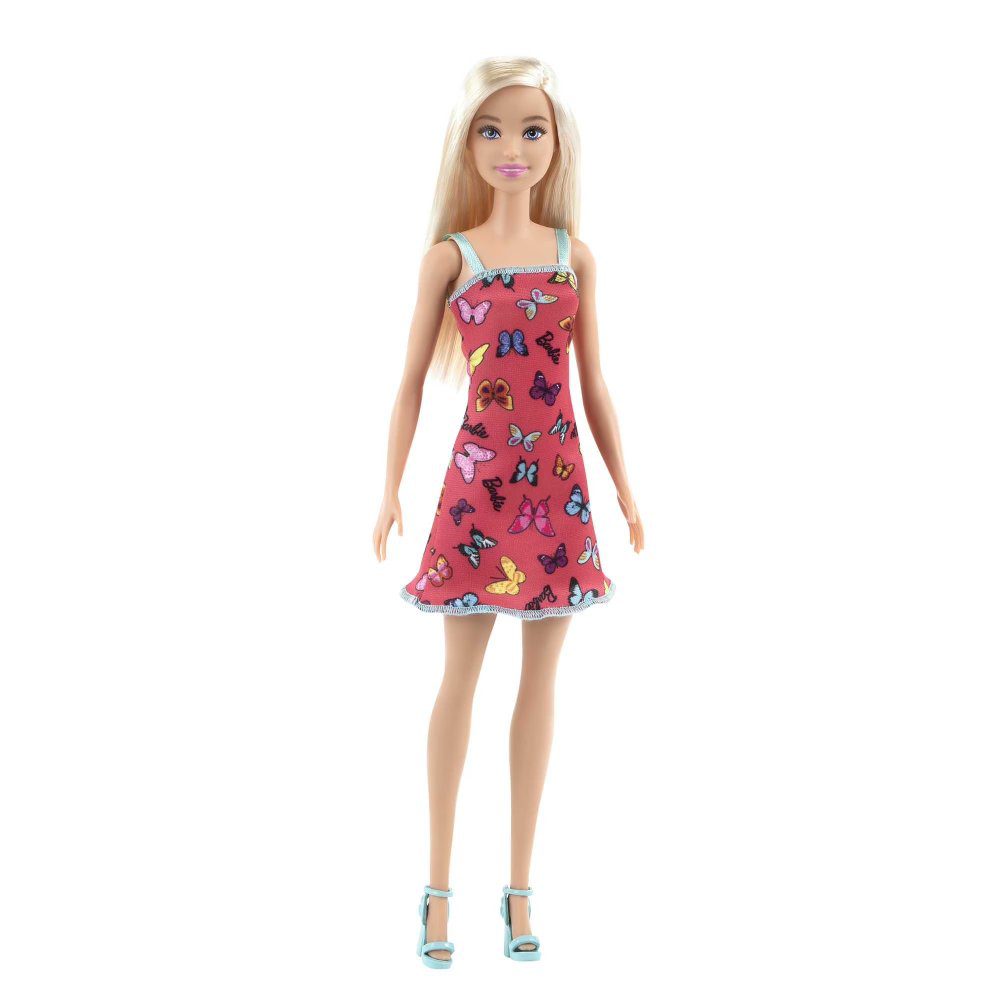 Mattel Barbie Doll in Pink Butterfly Dress - Image 2