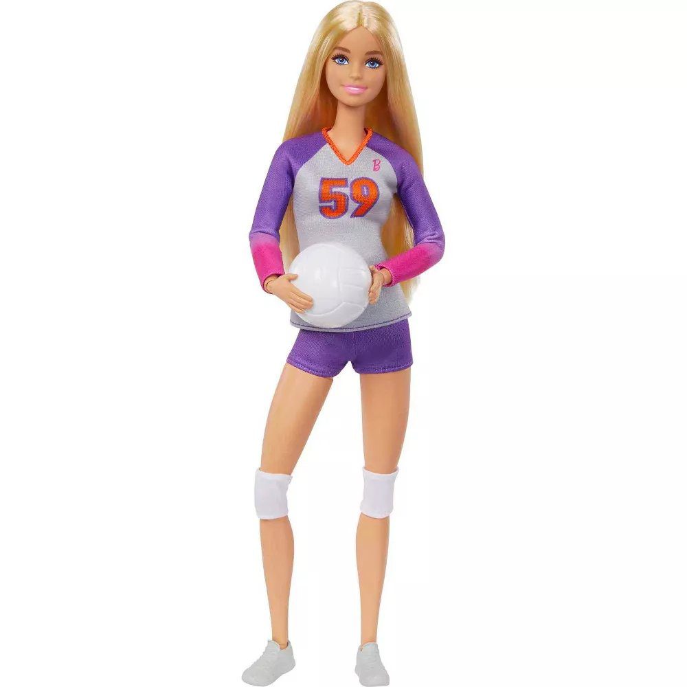 Mattel Barbie Made To Move Career Doll - Volleyball Player - Image 2