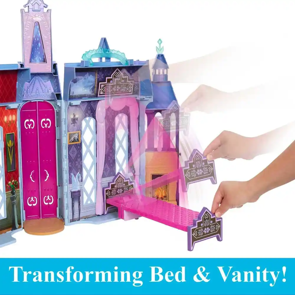 Mattel Disney Frozen Arendelle Doll-House Castle - Image 3