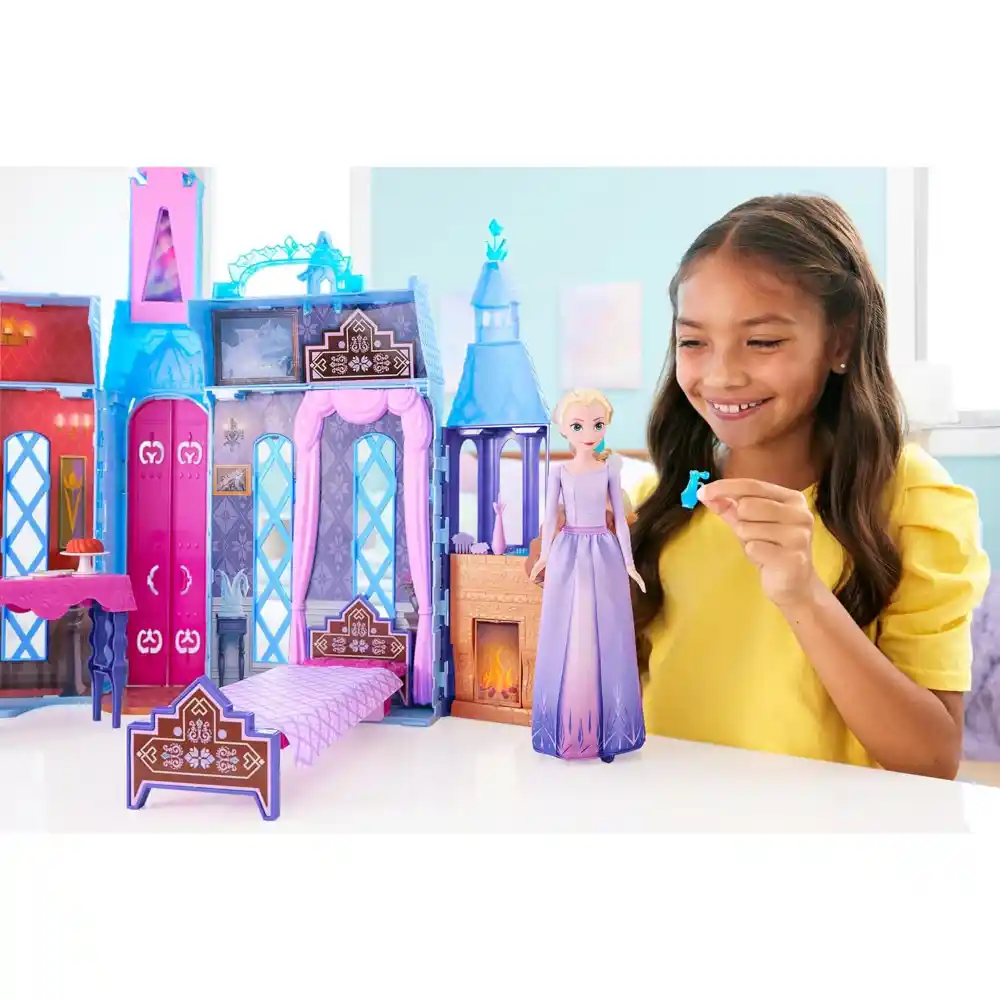 Mattel Disney Frozen Arendelle Doll-House Castle - Image 4