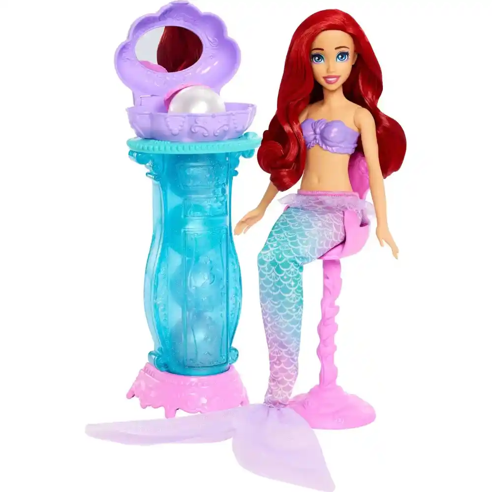 Mattel Disney Princess Vanity Pop Ariel Doll & Accessory - Image 2