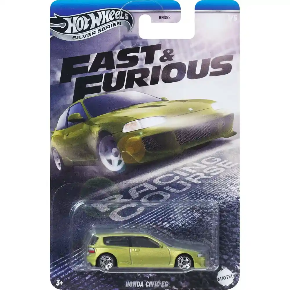 Mattel Hot Wheels Silver Series Fast & Furious - Honda Civic EG