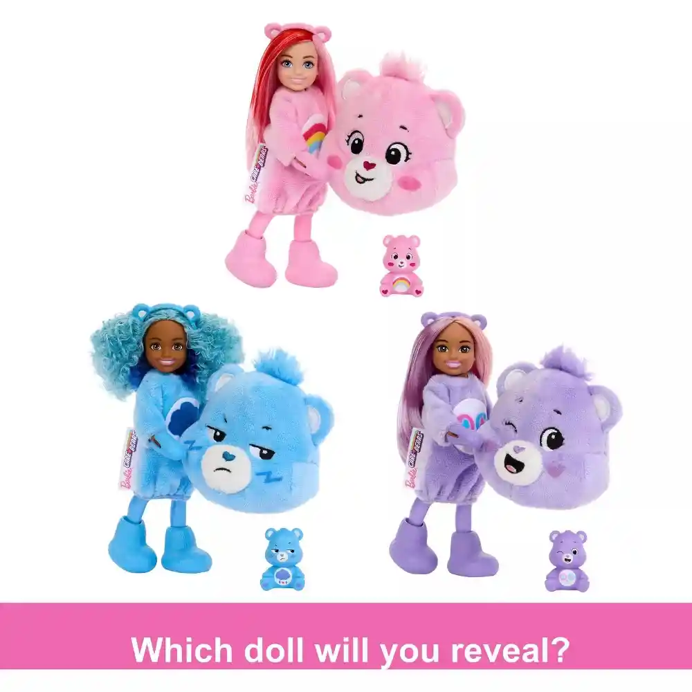 Mattel Barbie Cutie Reveal Care Bears Surprise Doll Blind Box - Assorted - Image 2