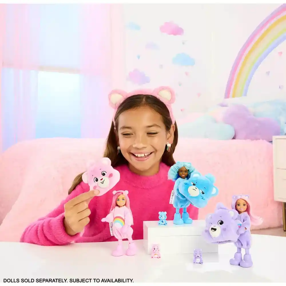 Mattel Barbie Cutie Reveal Care Bears Surprise Doll Blind Box - Assorted - Image 4