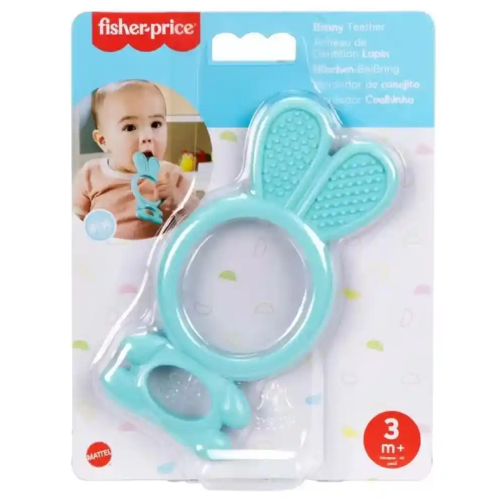 Fisher-Price Bunny Teether - Blue