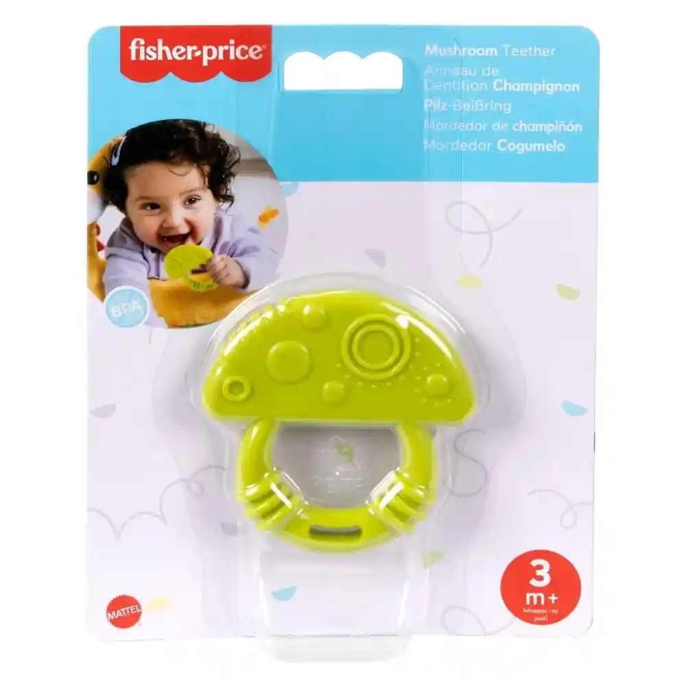 Fisher-Price Mushroom Teether Toy