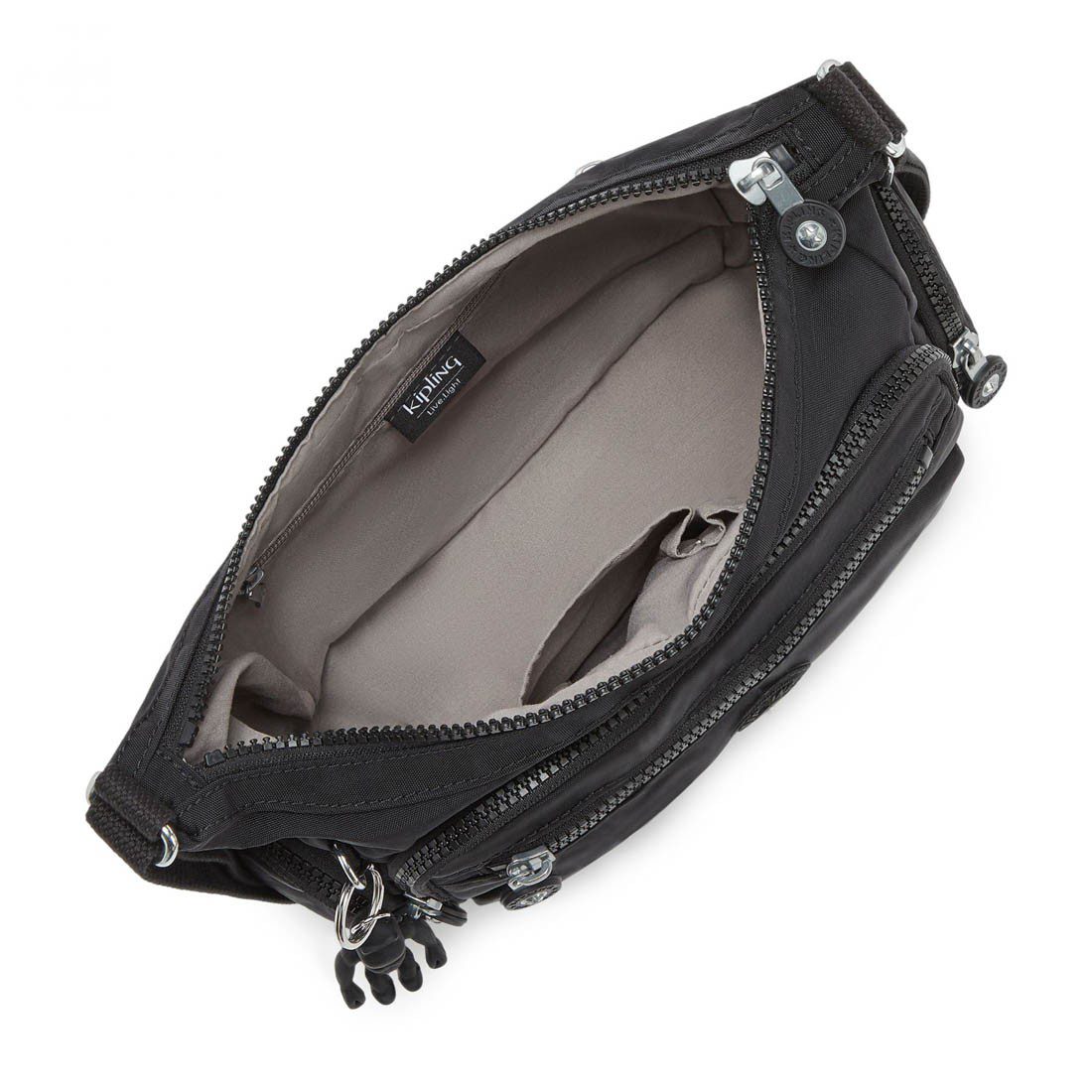 Kipling Gabbie Crossbody Bags Black Noir Small - Image 3