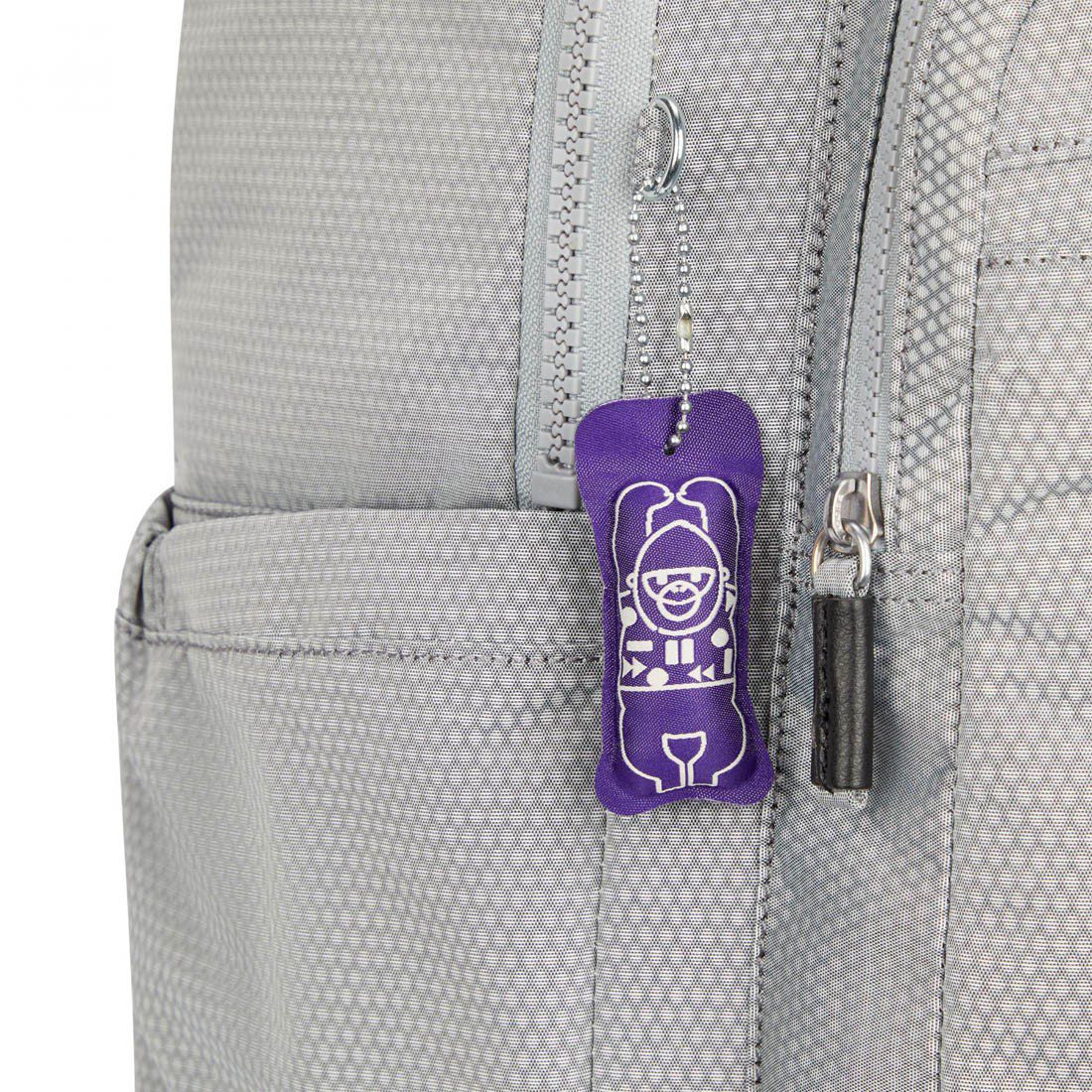 Kipling Seoul backpack Grey Ripstop - Image 3