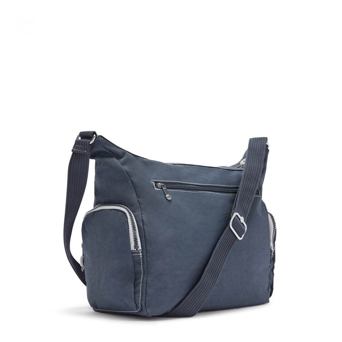 Kipling Gabbie Shoulder Bag Grey Slate Medium - Image 2