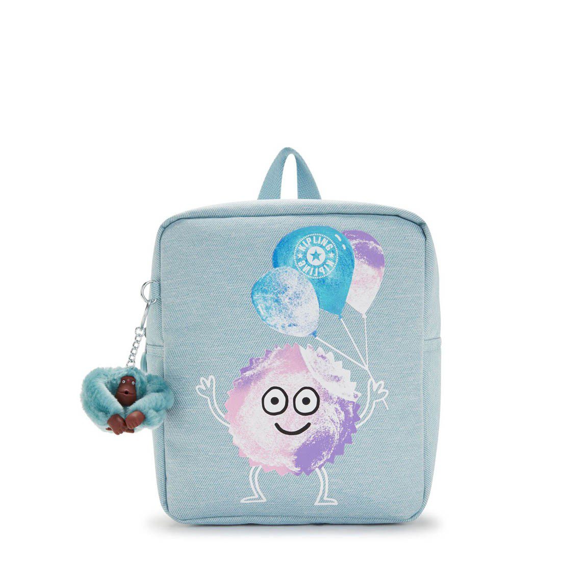 Kipling Soo Backpack Aqua Confetti