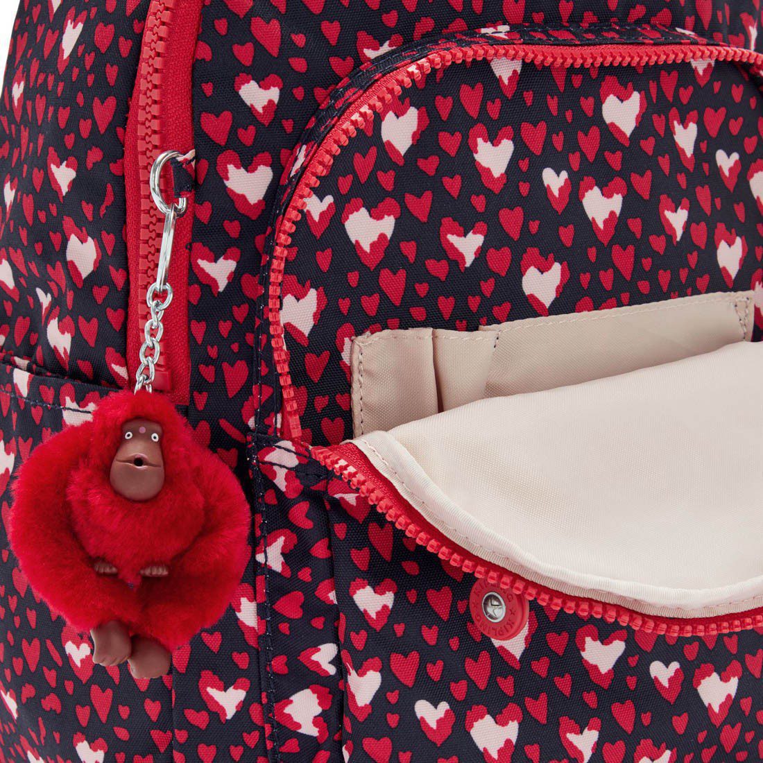 Kipling Seoul Backpack S Heart Festival - Image 2