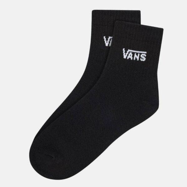 Vans Half Crew Black Socks 1 Pack 6.5-10