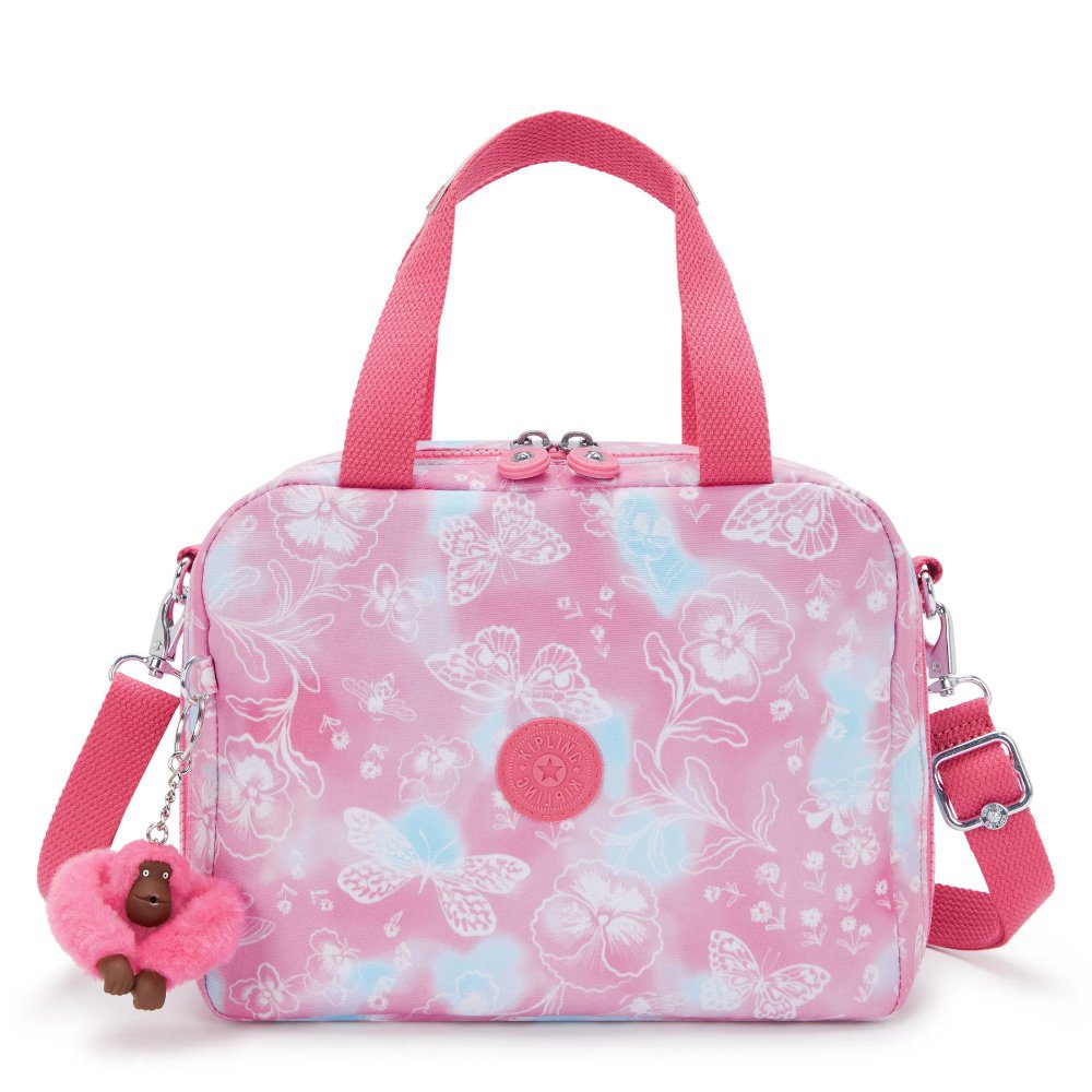 Kipling Miyo Lunch Bag - Garden Clouds