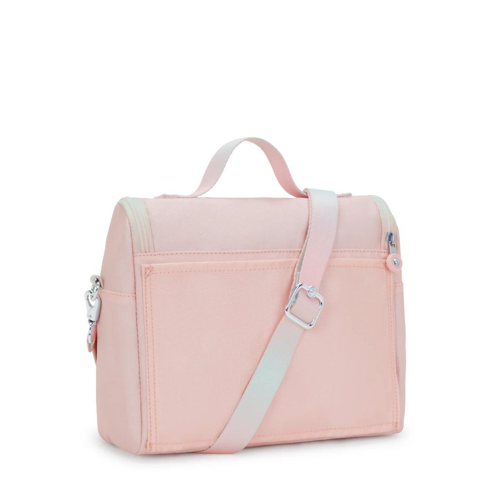 Kipling Kichirou Lunch Bag - Blush Metallic - Image 2