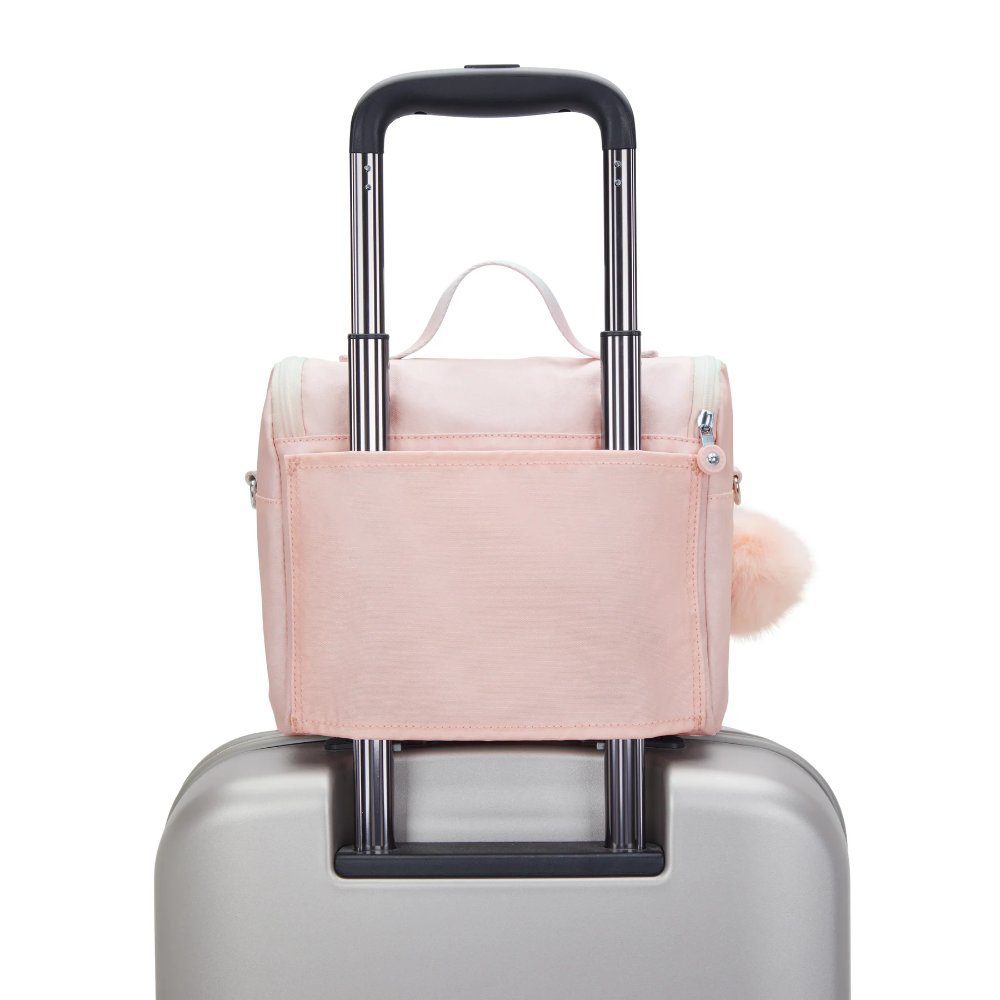 Kipling Kichirou Lunch Bag - Blush Metallic - Image 4