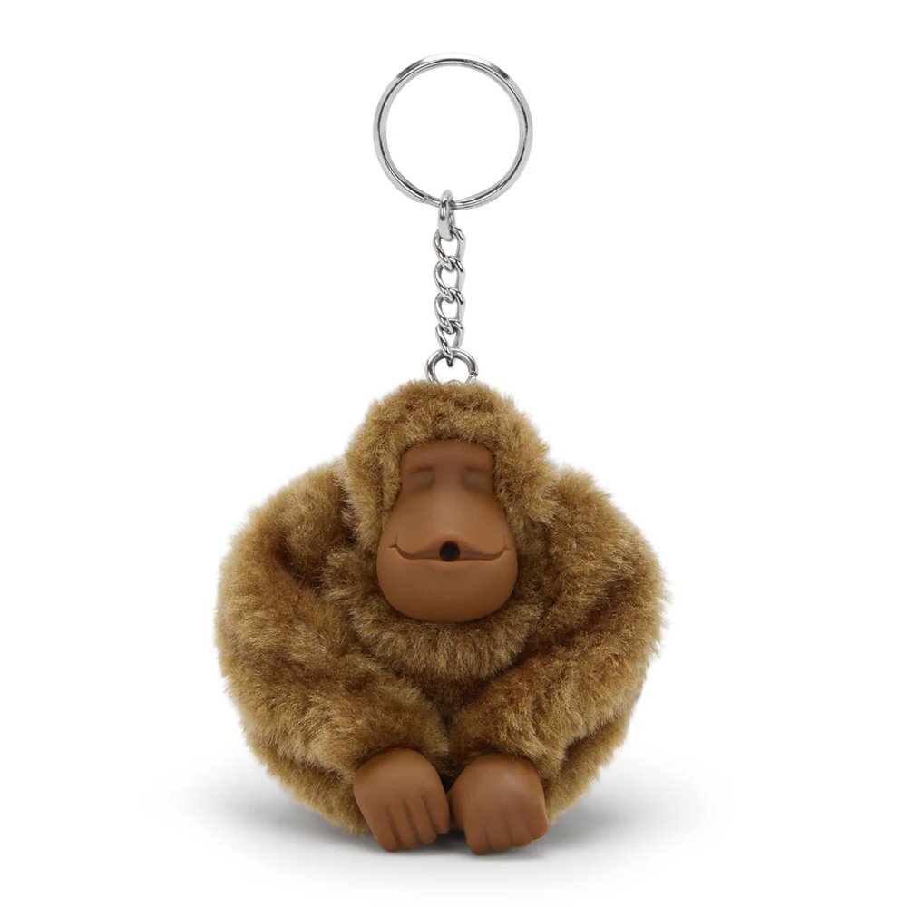Kipling Monkey Clip M - Dry Laurel Medium Monkey Keyhanger