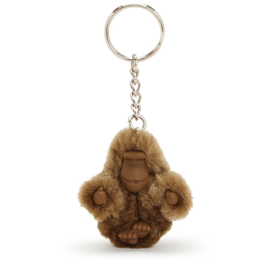 Kipling Monkey Clip XS - Dry Laurel Extra Small Monkey Keyhanger