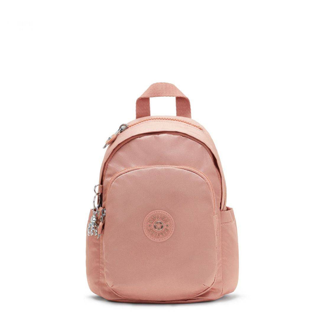 Kipling Delia Mini DT Warm Rose Backpack