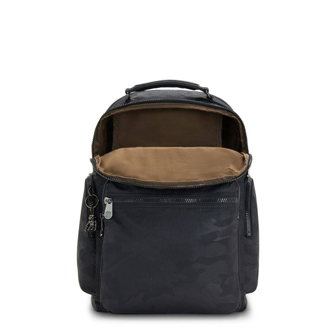 Kipling Osho Black Camo Emb Backpack - Image 2