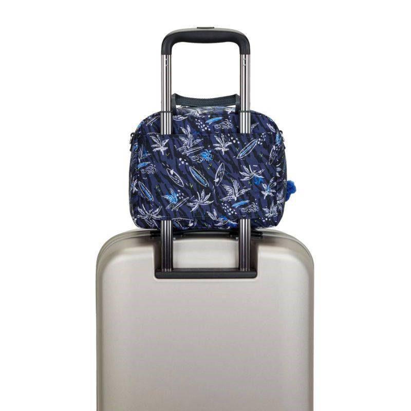 Kipling Insulated Lunch Bag Surf Sea Print Miyo - Image 4