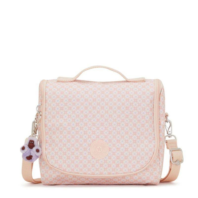 Kipling Lunch Bag Girly Tile Print New Kichirou
