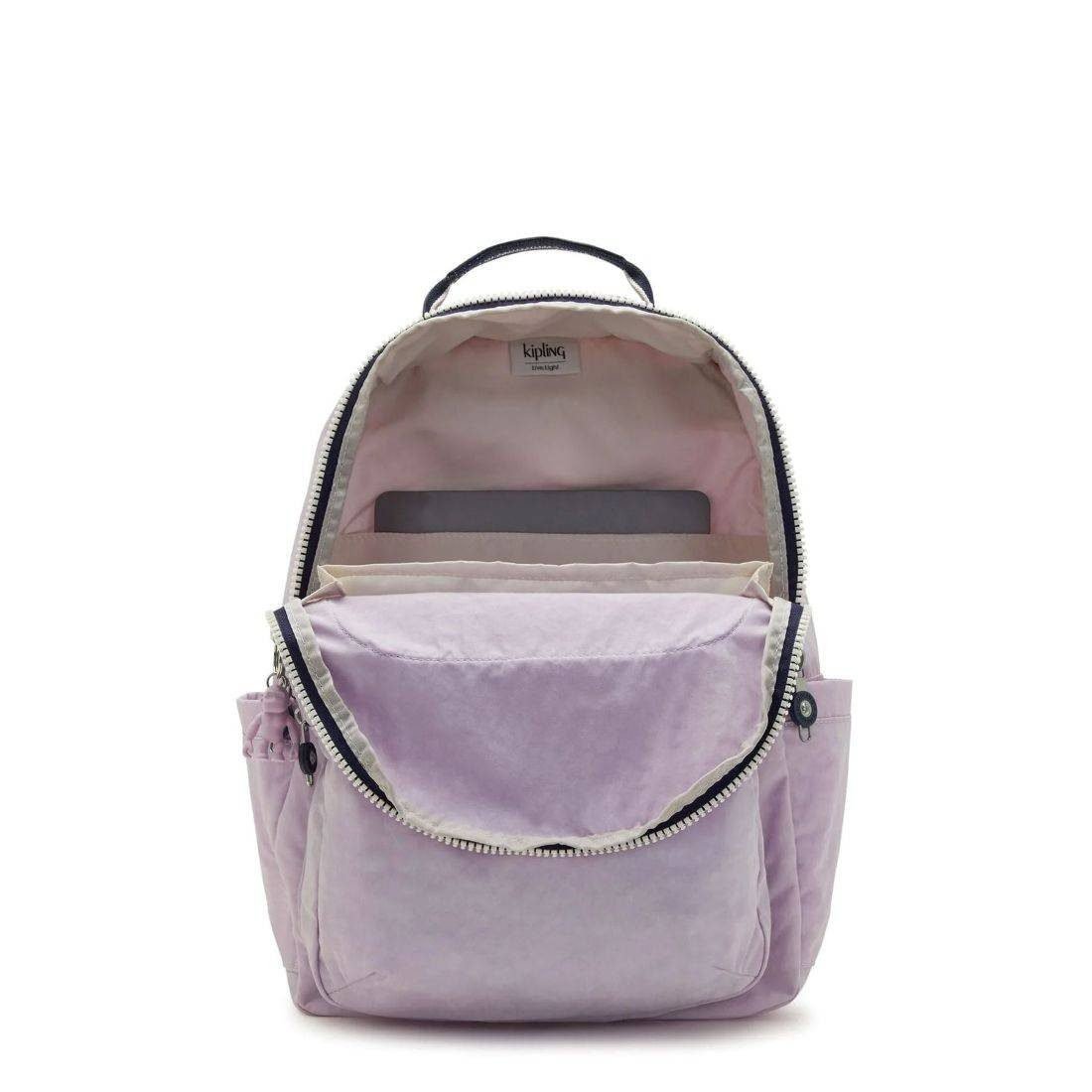 Kipling Backpack Seoul Gentle Lilac Bl - Image 3