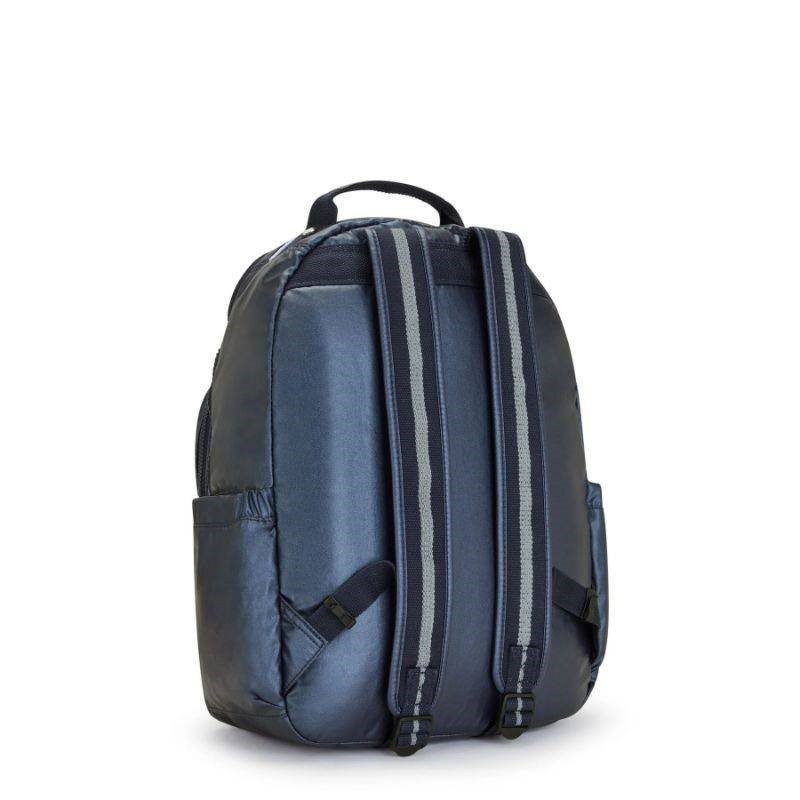 Kipling Backpack Seoul Admiral Blue Metallic - Image 2