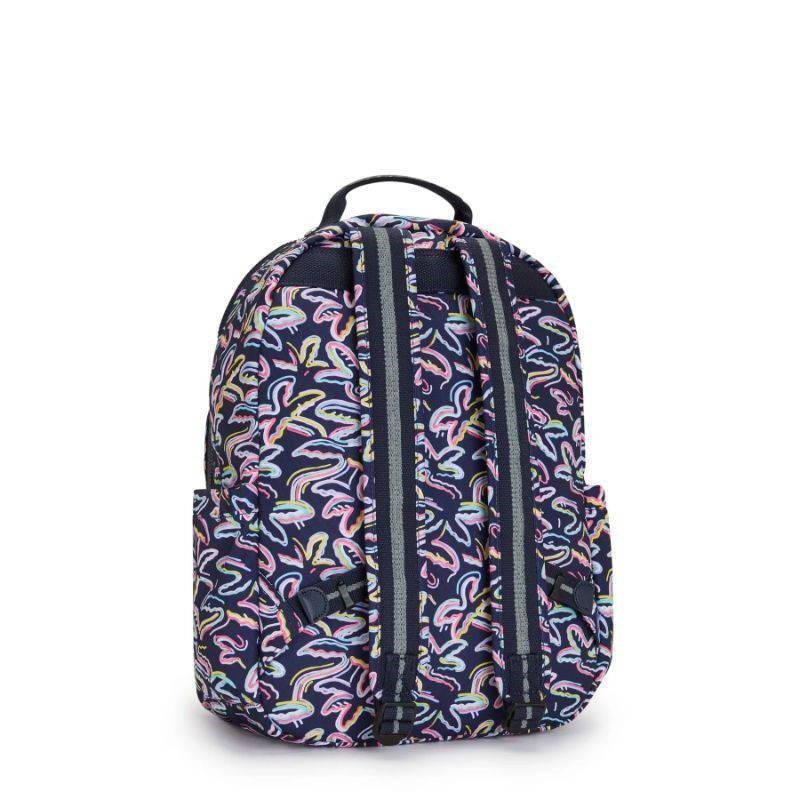 Kipling Backpack Seoul Palm Fiesta Print - Image 2