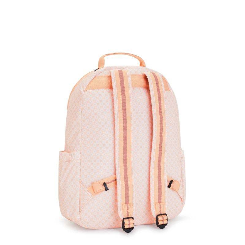 Kipling Backpack Seoul Girly Tile Print - Image 2