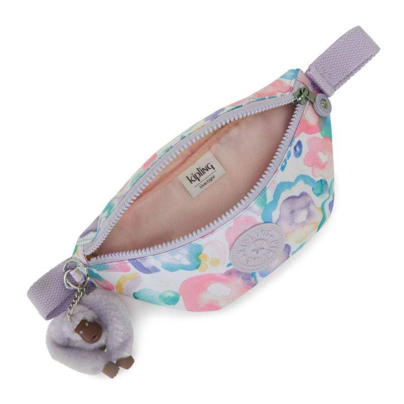 Kipling Waist Bag Happy Aqua Flowers - Image 3