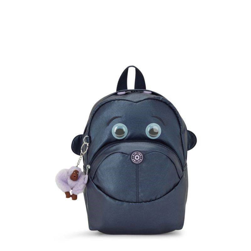 Kipling Backpack Faster Admiral Blue Metallic