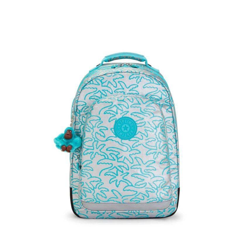 Kipling Large Backpack Class Room Metallic Palm