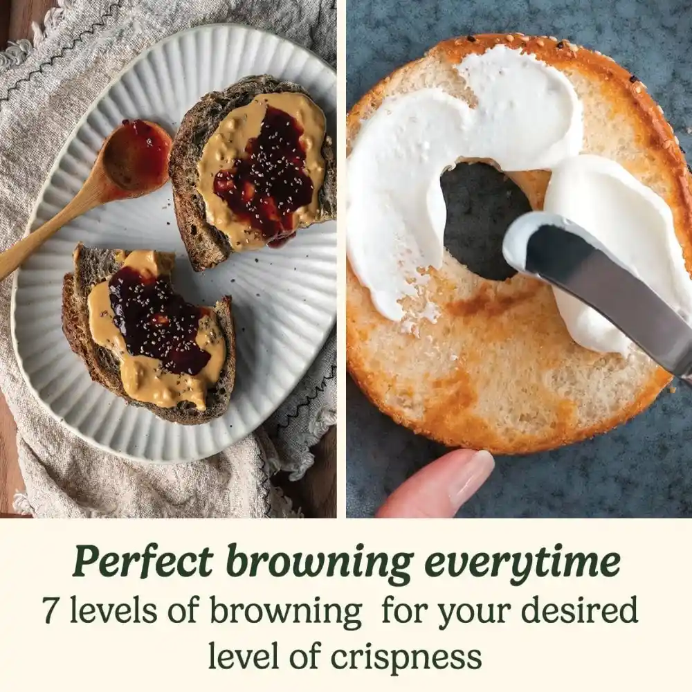 Cuisinart Toaster 2 Slice 1000W - Pebble White - Image 4