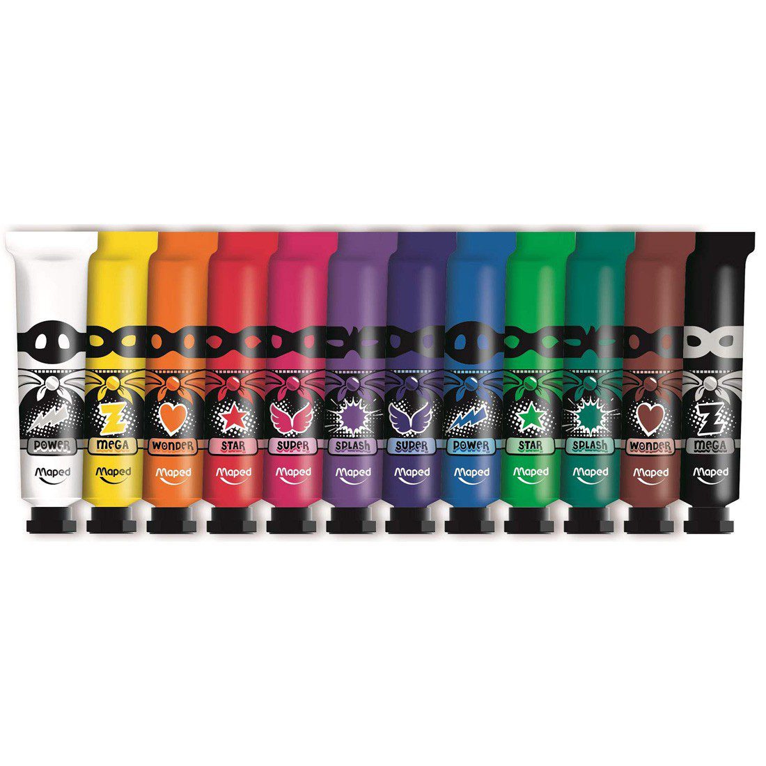 Maped ColorPeps Gouache Paints in Plastic Box - Image 2