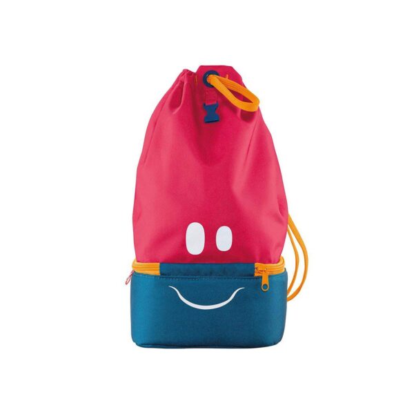 Maped Lunch Bag Navy Blue and Pink