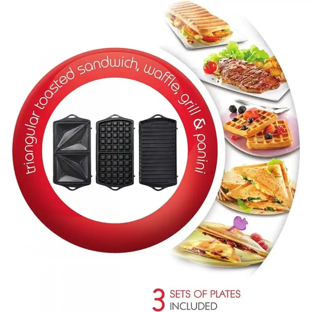 Moulinex BreakTime Sandwich Maker – 700W - Image 2