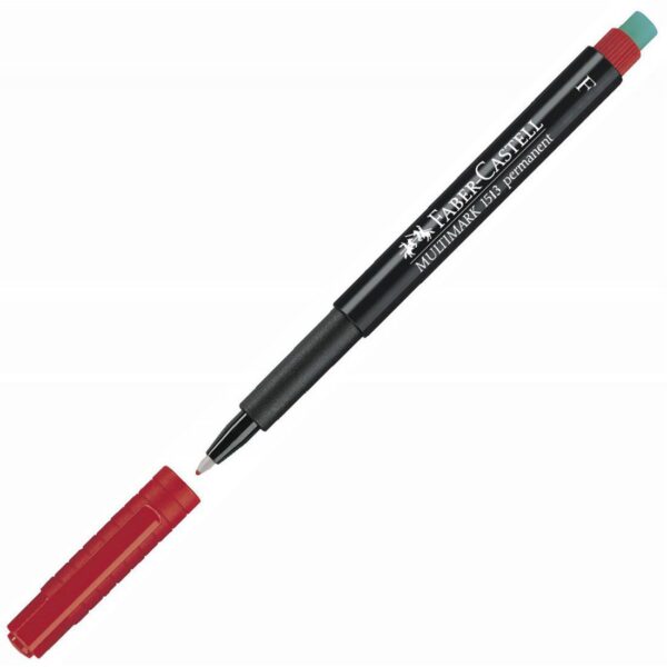 Faber Castell Multimark Permanent Marker F Red