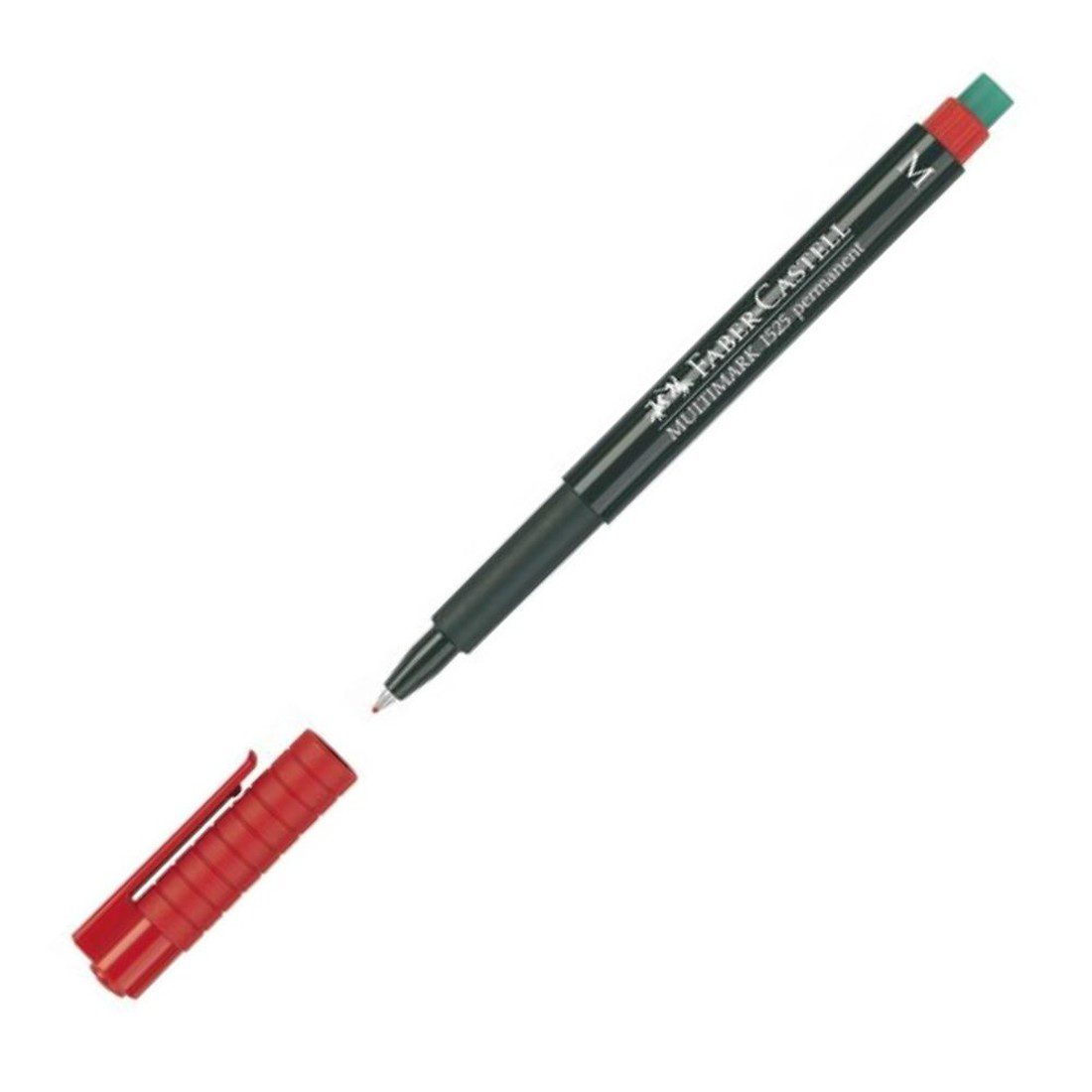Faber Castell Multimark Permanent Marker M Red