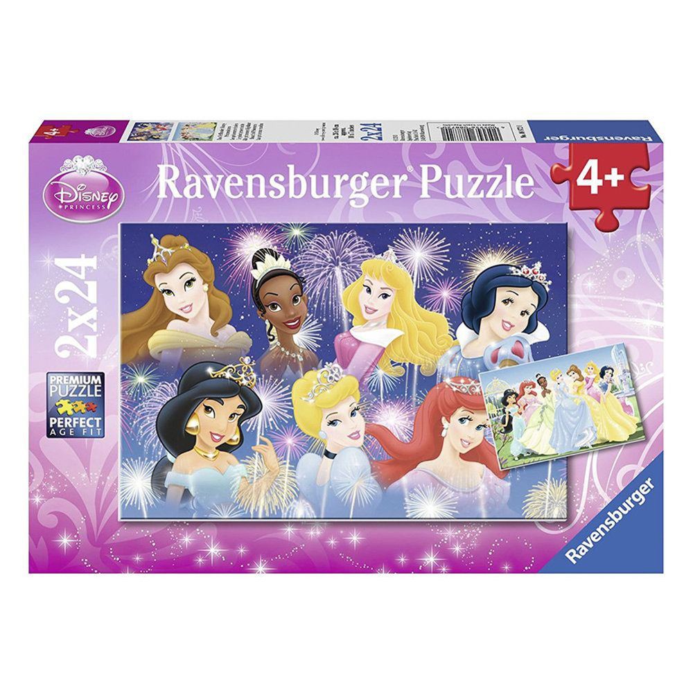 Ravensburger Puzzles Disney's Beautiful Princesses 2 x 24 Pieces