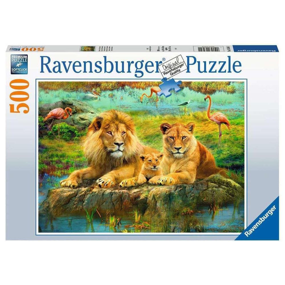 Ravensburger Puzzles Lions of the Savannah 500 Pieces
