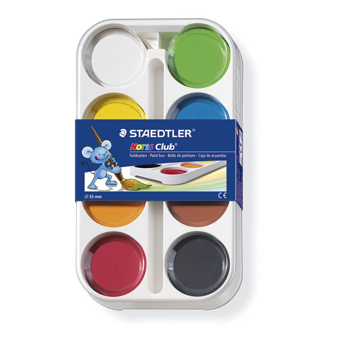 Staedtler Noris Club Paint Box of 8 Colors