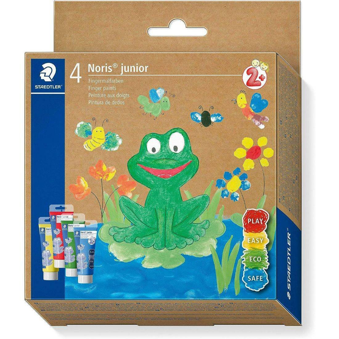 Staedtler Noris Junior Finger Paints - 4 Pieces