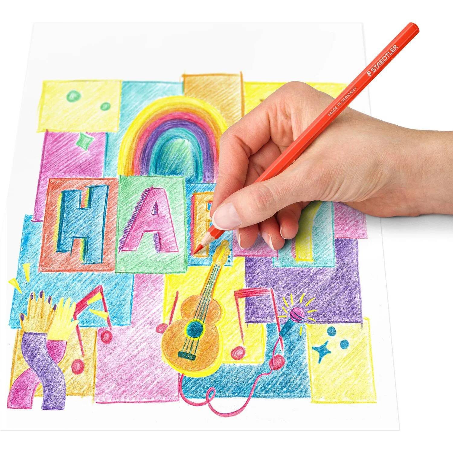Staedtler Coloured Pencil - 12 Colours - Image 2