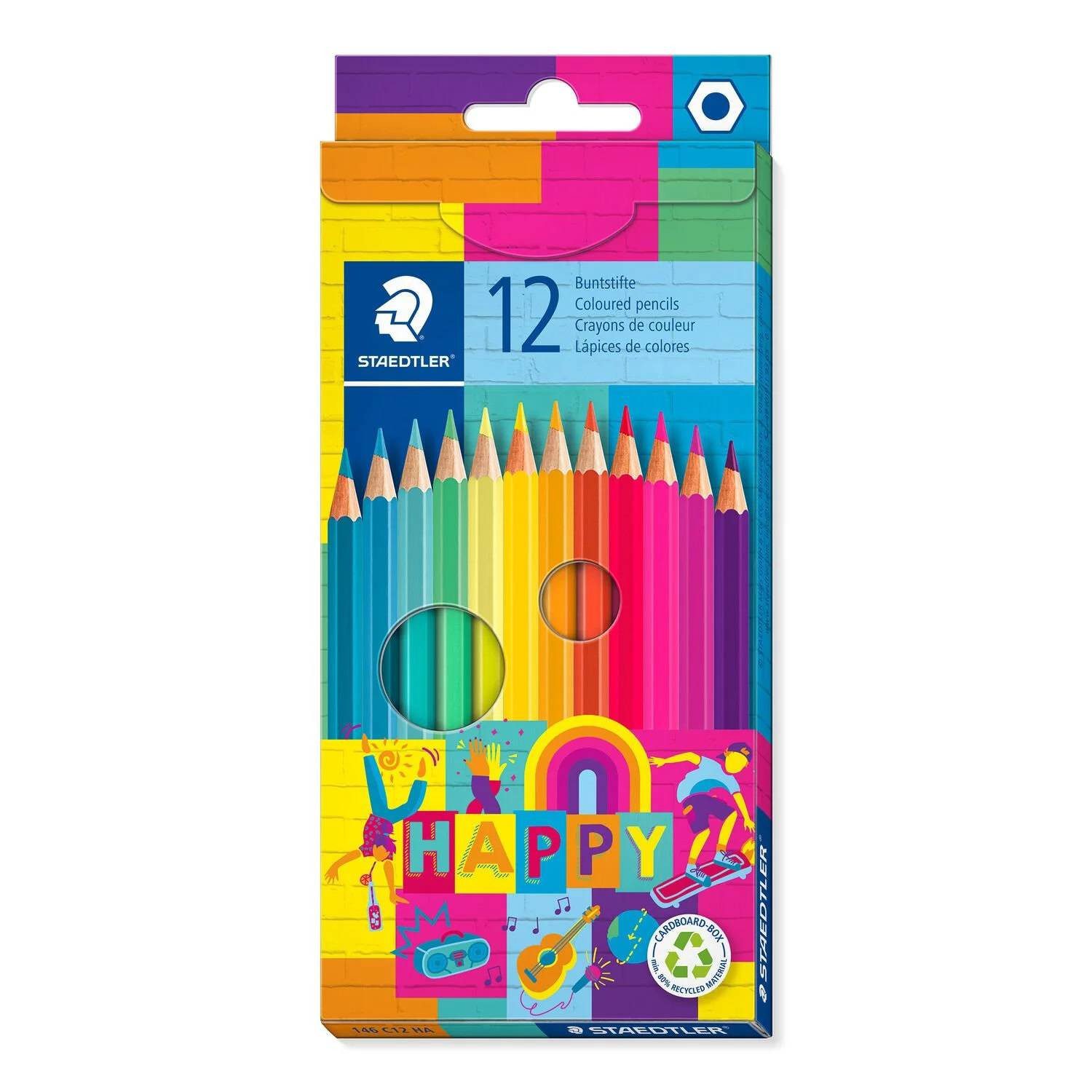 Staedtler Coloured Pencil - 12 Colours