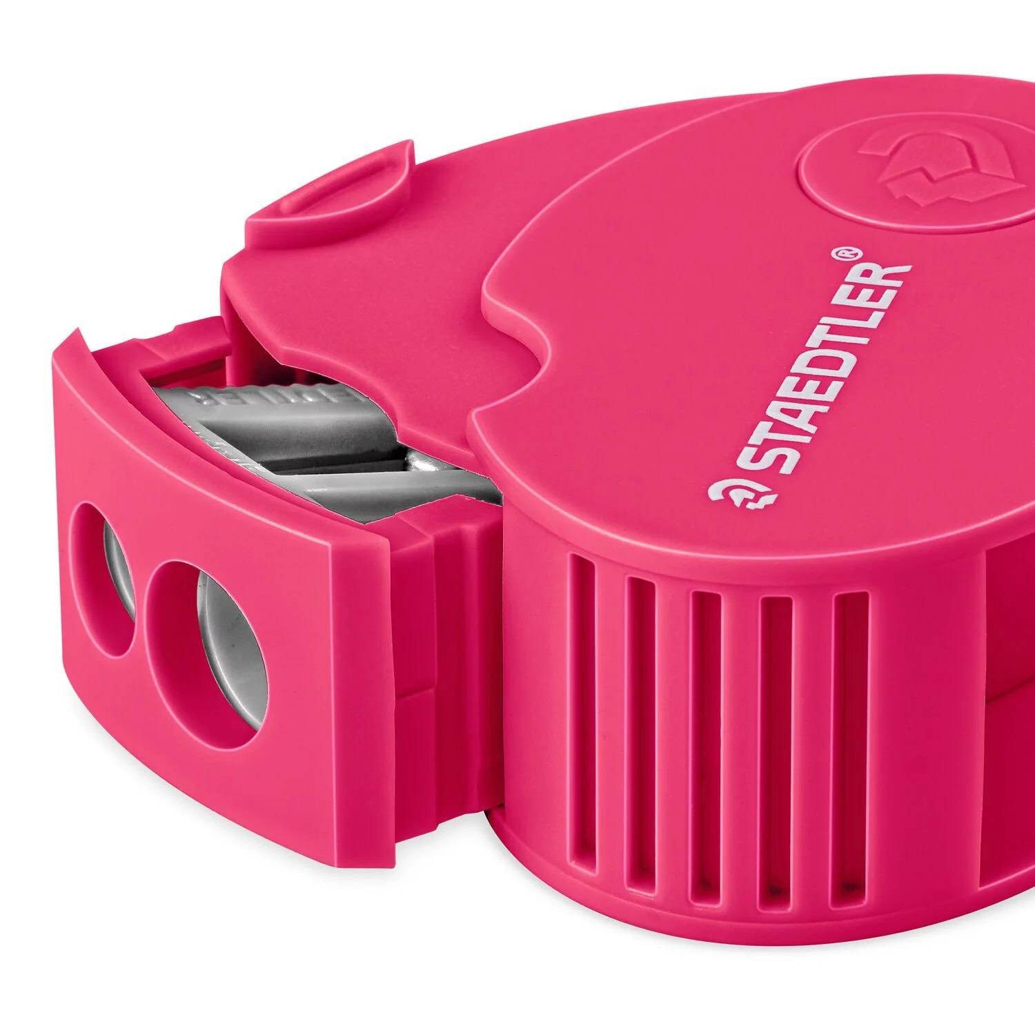 Staedtler Sharpener Yellow - Double Hole - Image 3