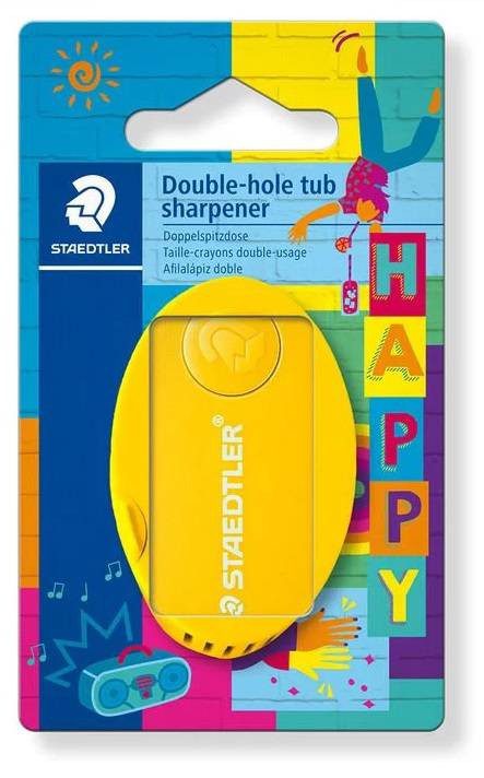 Staedtler Sharpener Yellow - Double Hole