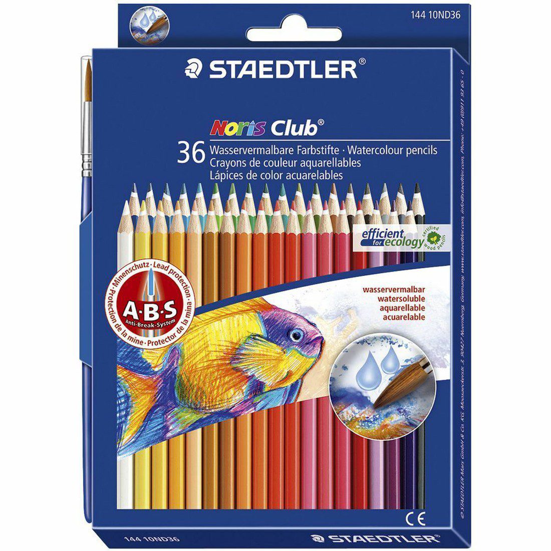 Staedtler Watercolor Color Pencils Set of 36
