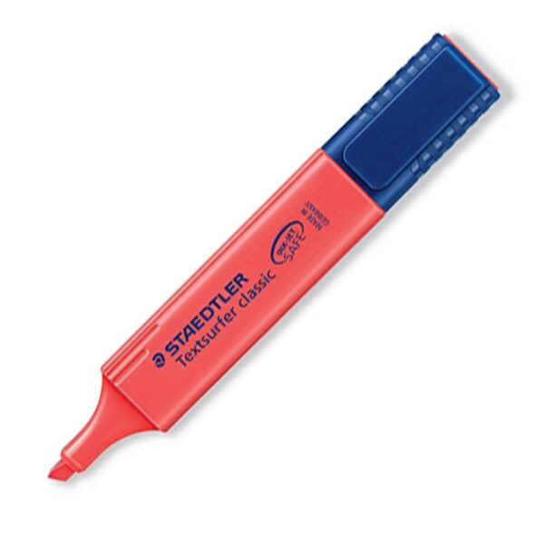 Staedtler Textsurfer Classic Highlighter Pen Red