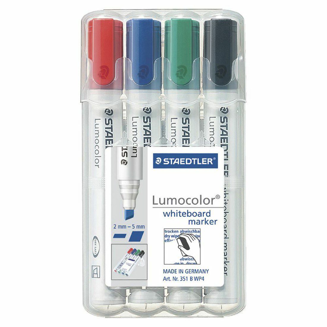 Staedtler Lumocolor Whiteboard Marker Set of 4 - Image 2