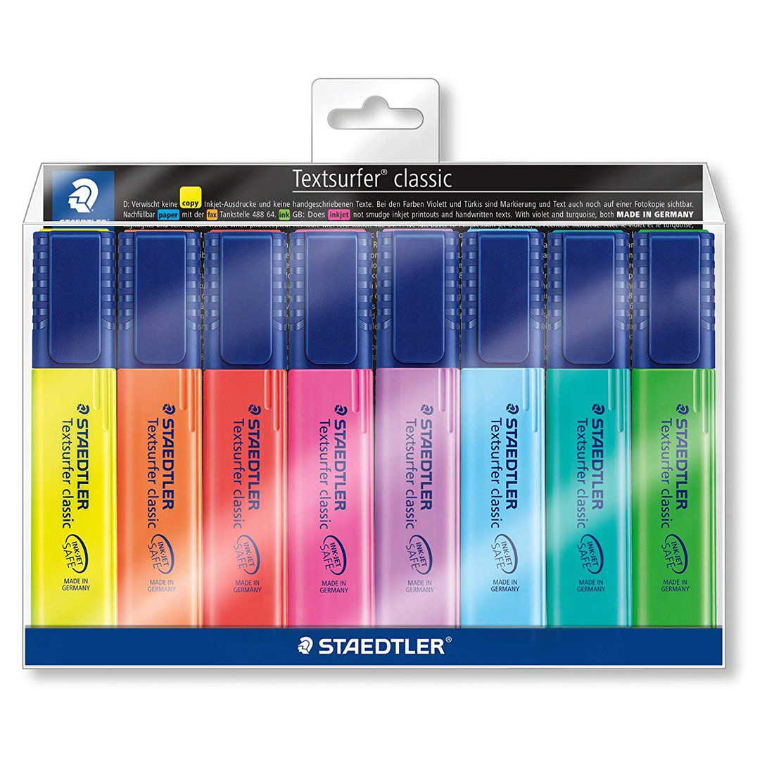 Staedtler Textsurfer Classic Highlighters Set of 8